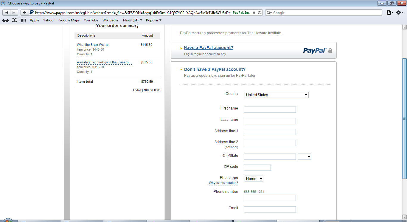 Paypal Guest Checkout Lopiks